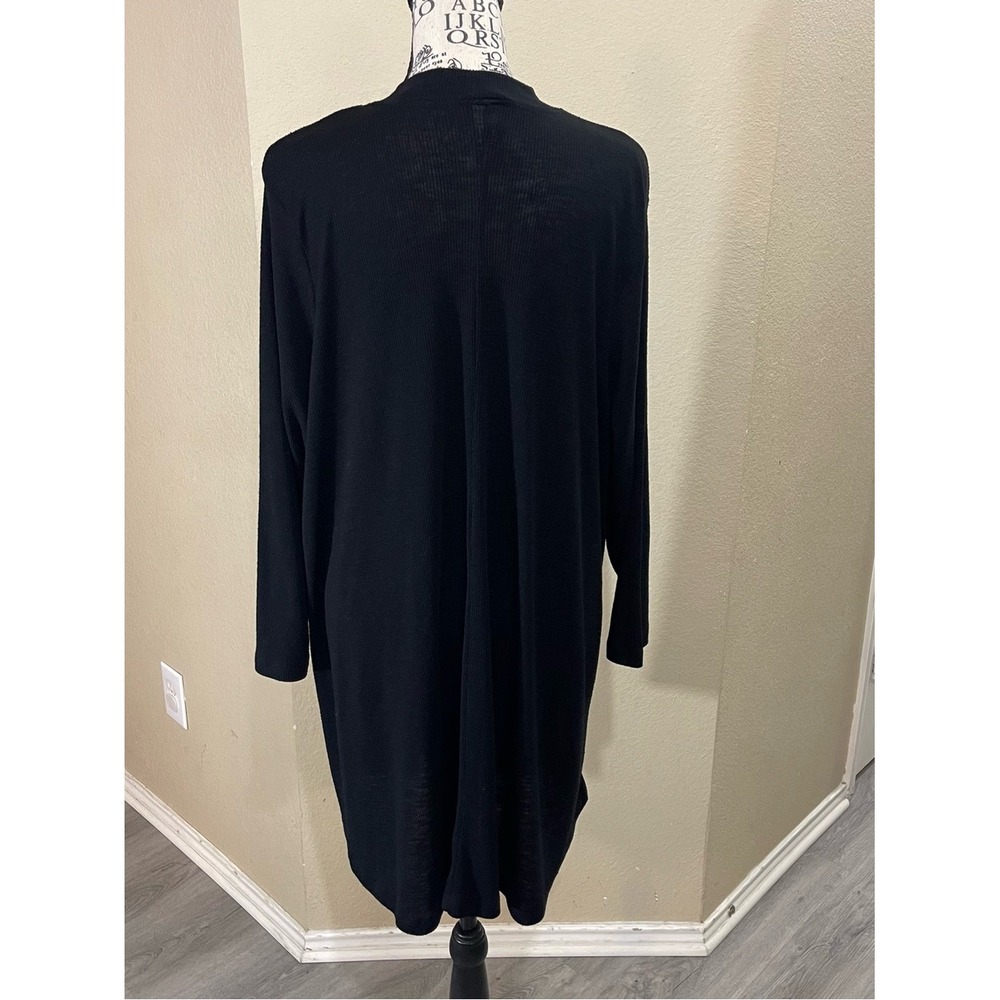 torrid Black Ribbed Tunic Top - Picture 3 of 9
